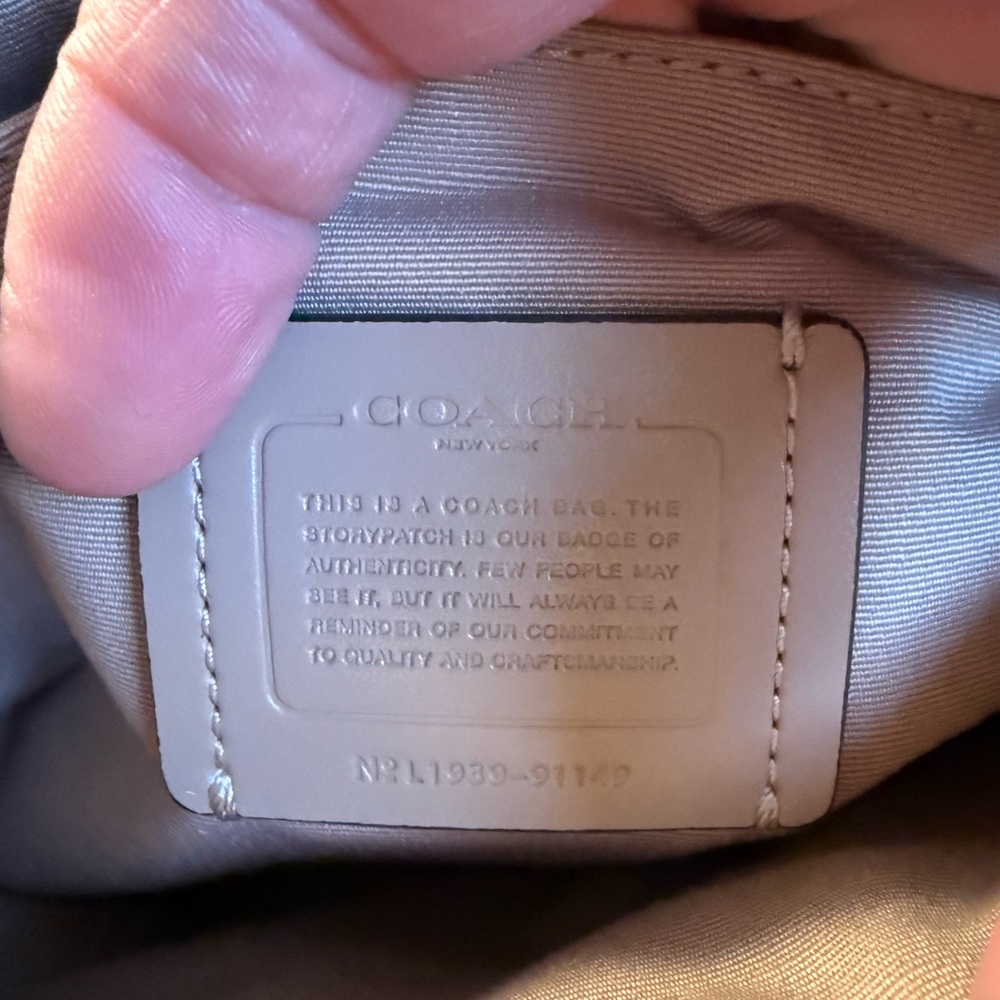 Coach Black and White Crossbody Bag - Picture 7 of 8